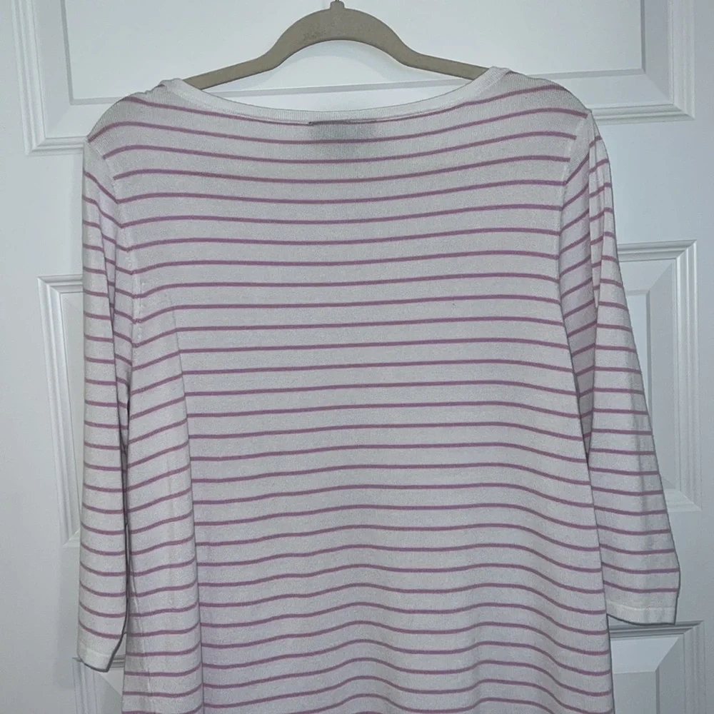 Lane Bryant 3/4 Sleeve Tunic Sweater Size 14/16 - Picture 6 of 8